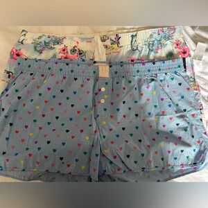 Love By Gap- Two pairs of sleep shorts XL